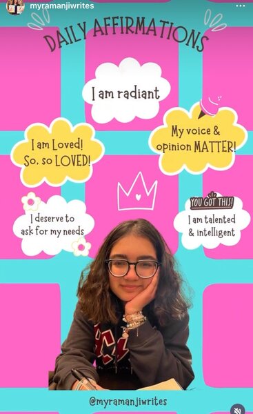 Myra's daily affirmations