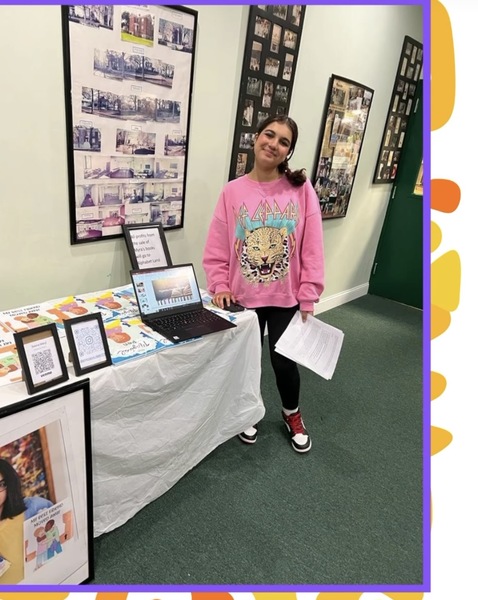 Myra Manji at a book signing event